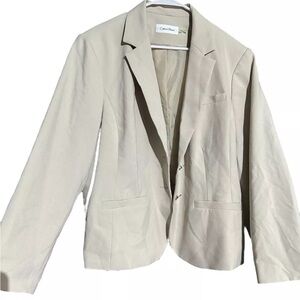 Calvin Klein Womens Office Professional Blazer Size 22W